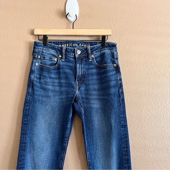 American Eagle Airflex Slim Straight Jeans Size 30 x 32 - Picture 3 of 11